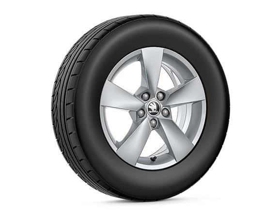 Fabia vinterhjul 15'' friktion
